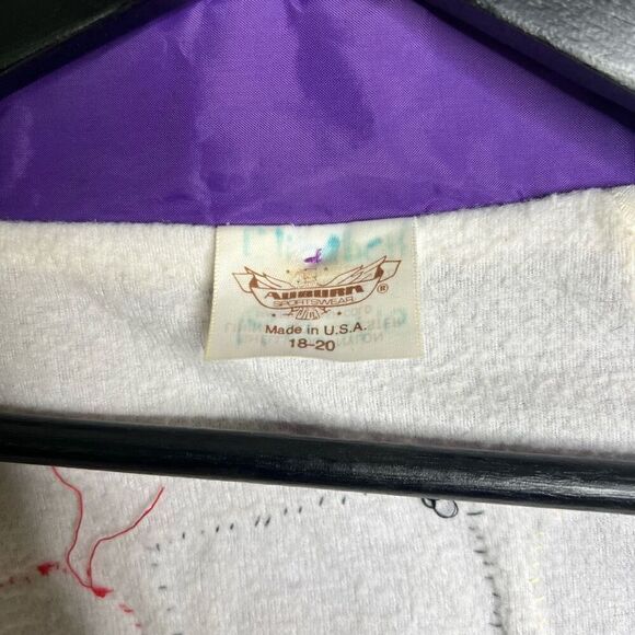 Vintage 80s/90s Girls Scouts Patched Up Jacket 18/20 - Picture 6 of 6